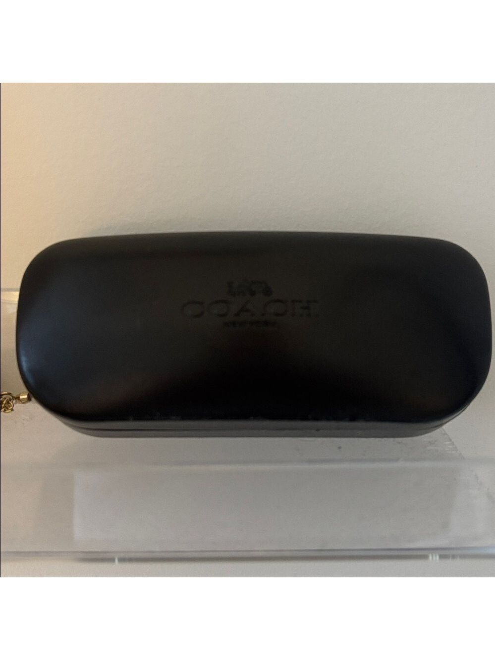 Coach Black hard shell Eyewear Case sunglasses/eyeglasses case - Picture 3 of 14